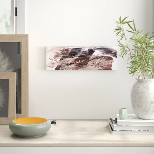 Enigma Panorama Abstract 526 Graphic Art Print on Canvas