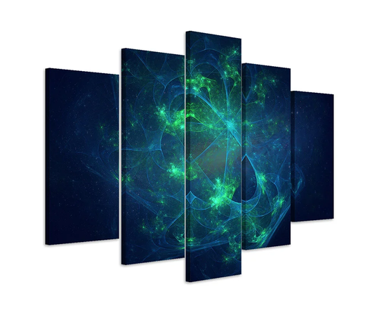 Enigma Sculpture Abstract 1005 Graphic Art Print Multi-Piece Image on Canvas