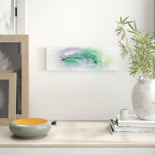 Enigma Panorama Abstract 1408 Graphic Art Print on Canvas