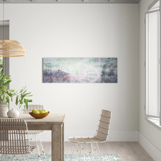 Enigma Panorama Abstract 1207 Graphic Art Print on Canvas