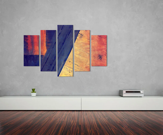 Enigma Abstract 930 Graphic Art Print Multi-Piece Image on Canvas