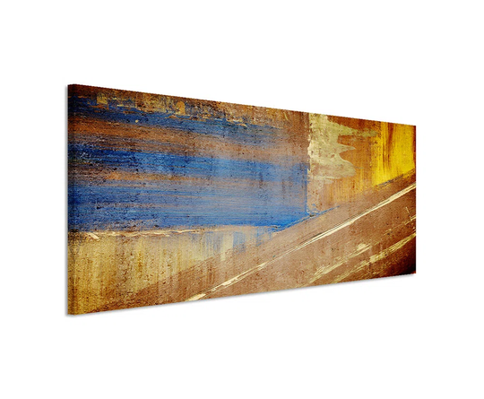 Enigma Panorama Abstract 937 Graphic Art Print on Canvas