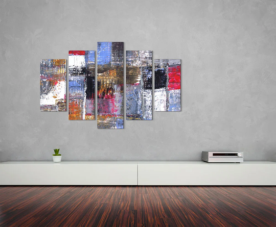 Enigma Abstract 941 Graphic Art Print Multi-Piece Image on Canvas