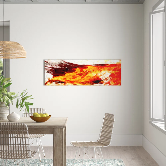 Enigma Panorama Abstract 999 Graphic Art Print on Canvas