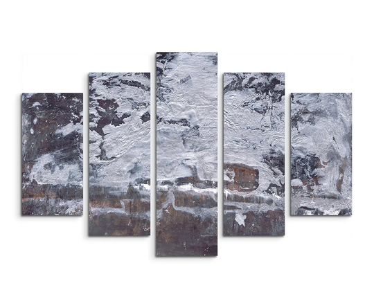 Enigma Abstract 629 Graphic Art Print Multi-Piece Image on Canvas