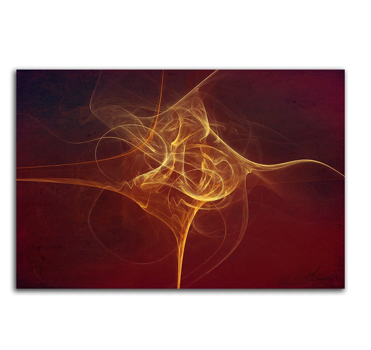 Enigma 029 Abstract Graphic Art Print on Canvas