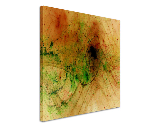 Enigma Abstract 1098 Graphic Art Print On Canvas