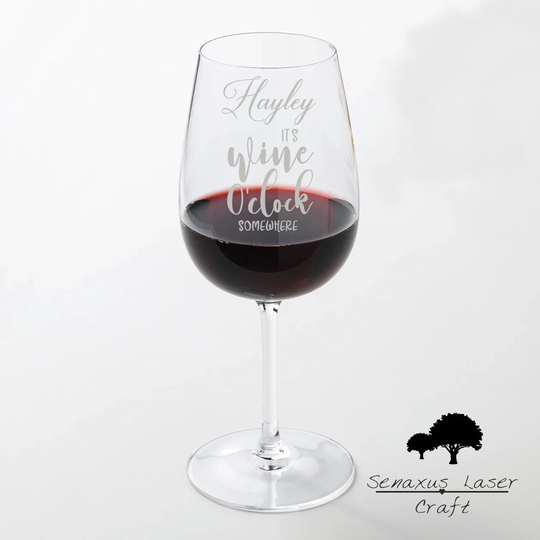 Personalised "It's Wine O'clock Somewhere