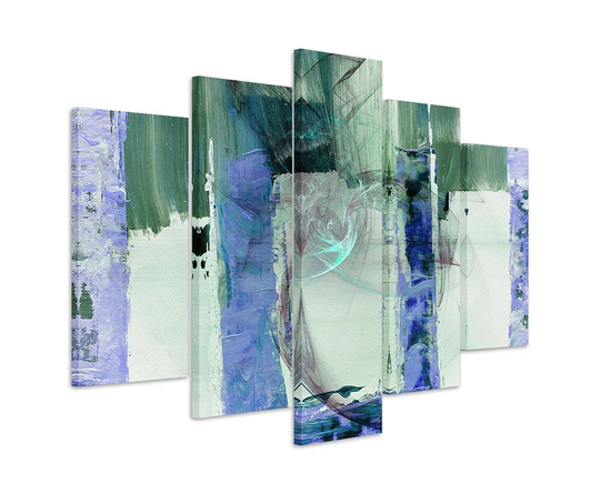 Enigma Sculpture Abstract 1392 Graphic Art Print Multi-Piece Image on Canvas