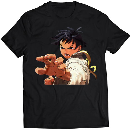 Makoto Sf3 3rd Strike 3S Portrait T-Shirt | Vector