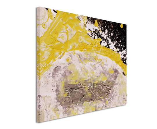 Abstract 665 Graphic Art Print on Canvas