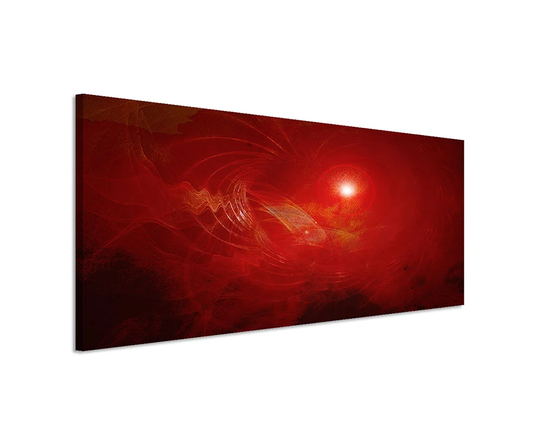 Enigma Panorama Abstract 1117 Graphic Art Print on Canvas