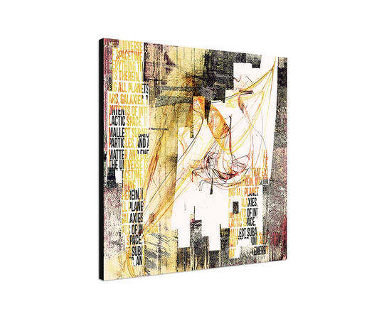 Enigma Abstract 246 Graphic Art Print on Canvas