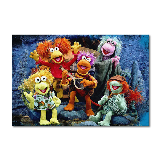 The Fraggles Graphic Art Print on Canvas