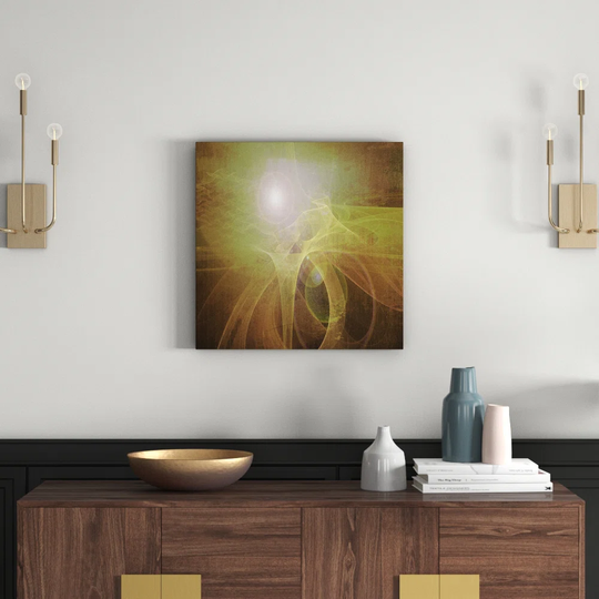 Enigma Abstract 1086 Graphic Art Print on Canvas