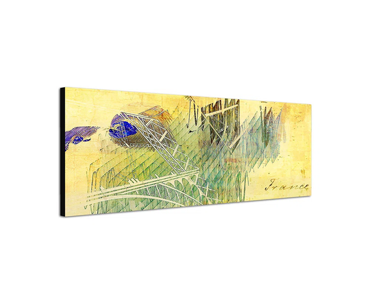 Enigma Panorama Abstract 091 Graphic Art Print on Canvas