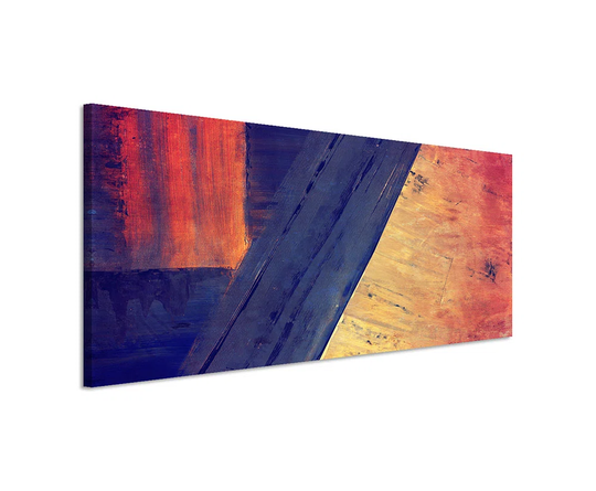Enigma Panorama Abstract 930 Graphic Art Print on Canvas