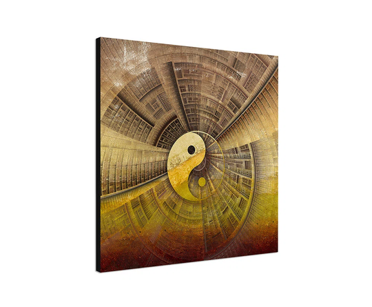 Enigma Abstract 430 Graphic Art Print on Canvas