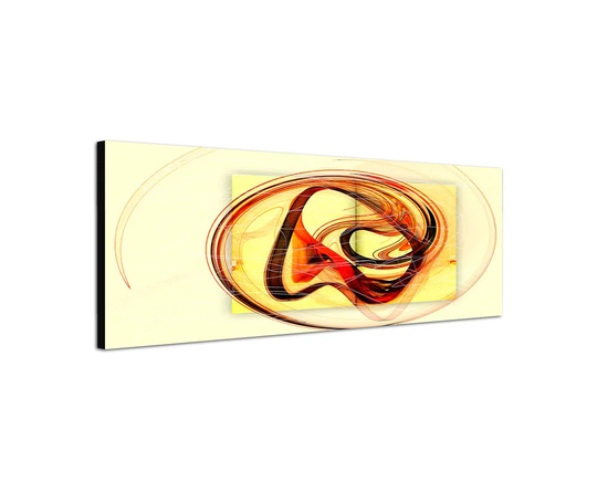 Enigma Panorama Abstract 262 Graphic Art Print on Canvas