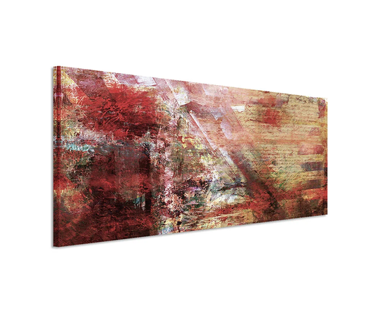Enigma Panorama Abstract 885 Graphic Art Print on Canvas
