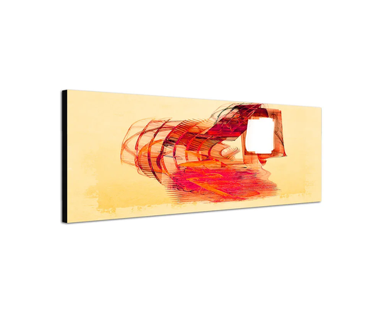 Enigma Panorama Abstract 282 Graphic Art Print on Canvas
