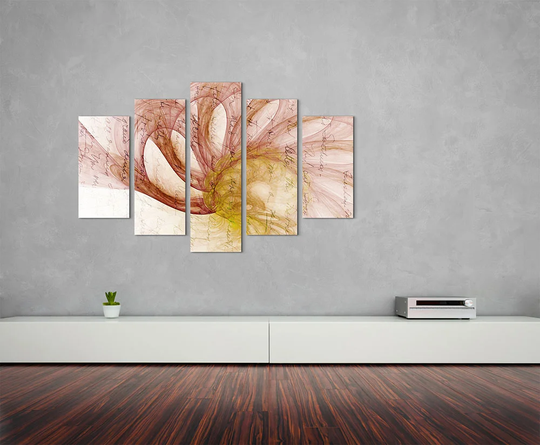 Enigma Sculpture Abstract 1305 Graphic Art Print Multi-Piece Image on Canvas