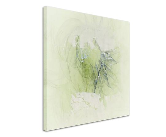 1431 Abstract Graphic Art Print on Canvas