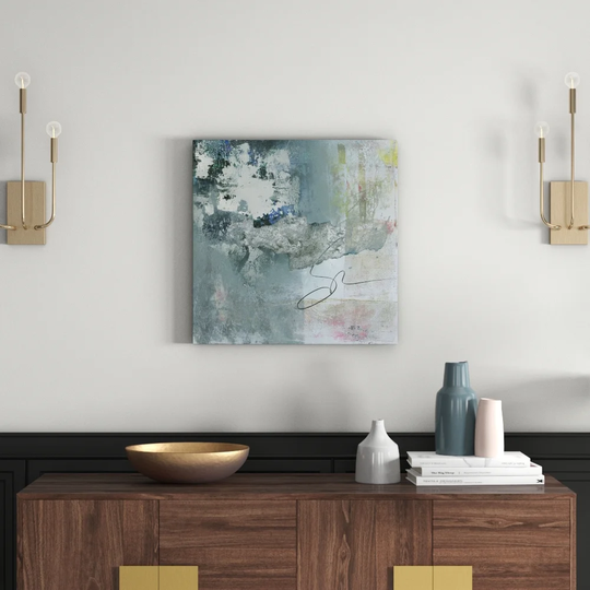 Enigma Abstract 817 Graphic Art Print on Canvas