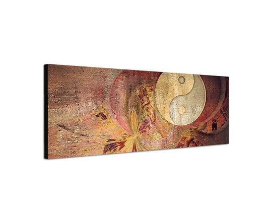 Enigma Panorama Abstract 426 Graphic Art Print on Canvas
