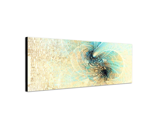 Enigma Panorama Abstract 417 Graphic Art Print on Canvas