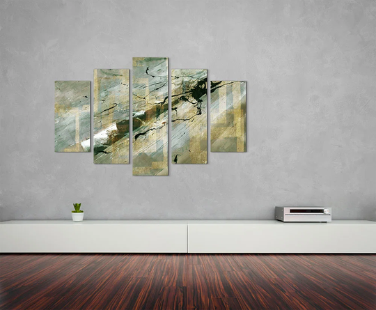 Enigma Abstract 557 Graphic Art Print Multi-Piece Image on Canvas