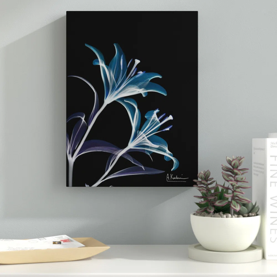 Lily L145 - Wrapped Canvas Graphic Art Print