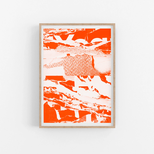 Street Art Style Art Print. Berlin Street Posters Collage. Contemporary Abstract Print For Home Or Office. Graphic Wall Decor