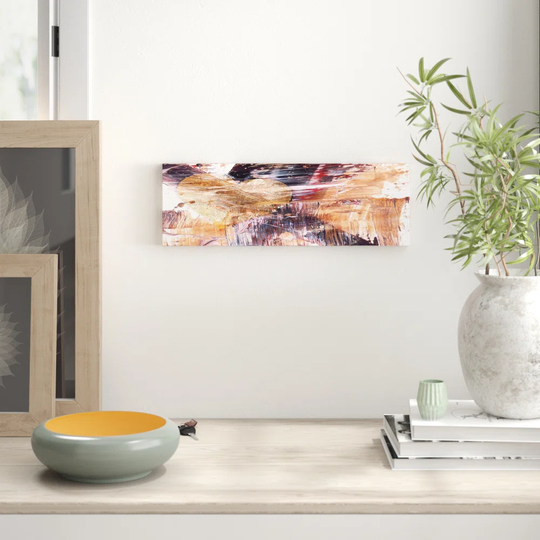 Enigma Panorama Abstract 545 Graphic Art Print on Canvas