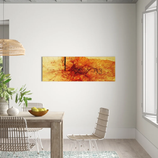 Enigma Panorama Abstract 158 Graphic Art Print on Canvas