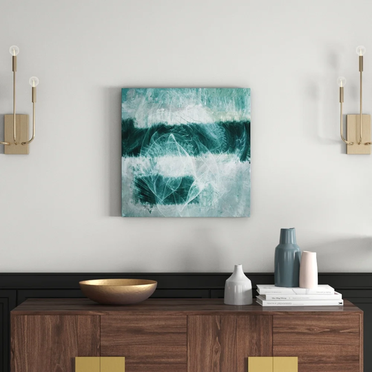 Enigma 1409 Abstract Graphic Art Print on Canvas