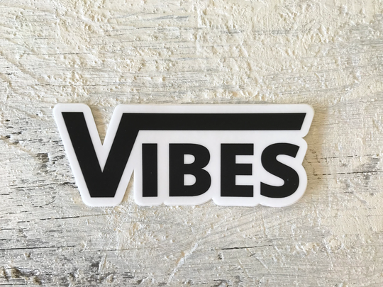 Special Summer Edition // Vibes Sticker Weatherproof Vinyl Hydro Flask, Laptop, Or Car