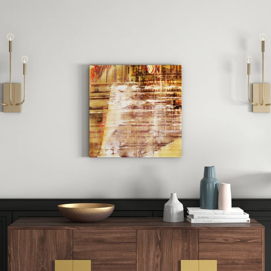 Enigma Abstract 569 Graphic Art Print on Canvas