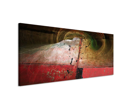 Enigma Panorama Abstract 1177 Graphic Art Print on Canvas