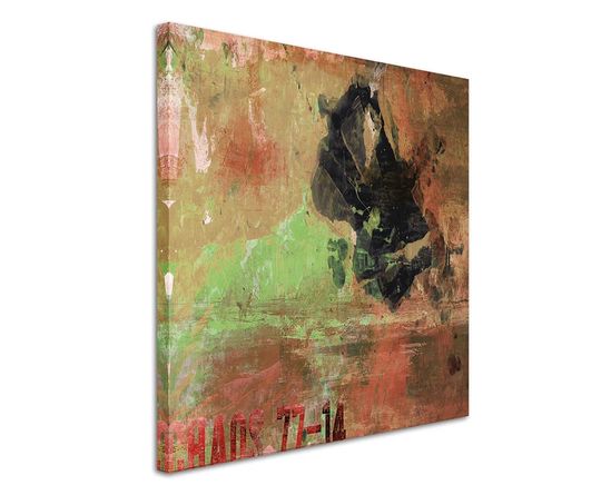 Enigma Abstract 670 Graphic Art Print on Canvas
