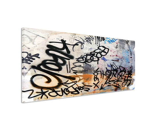 Enigma Panorama Abstract 939 Graphic Art Print on Canvas