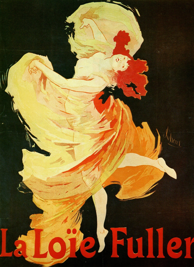 Original Vintage Art Nouveau Poster Jules Cheret For The Dancer Loie Fuller
