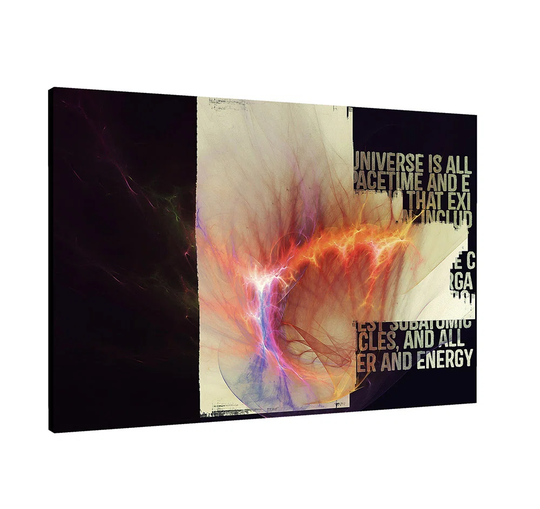 Enigma Abstract 175 Graphic Art Print on Canvas