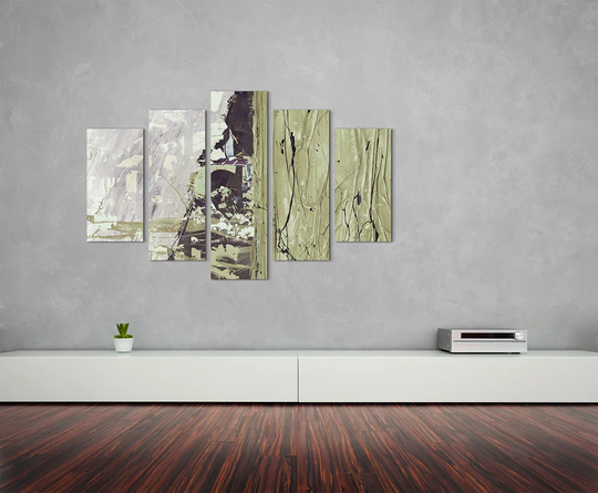 Enigma Abstract 531 Graphic Art Print Multi-Piece Image on Canvas