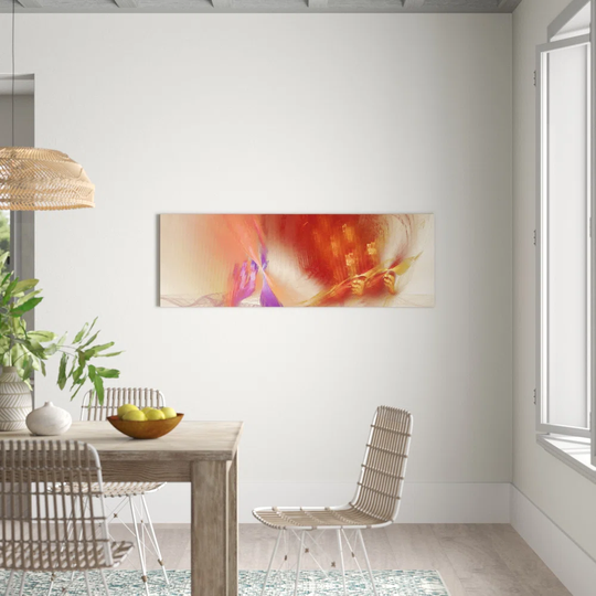 Enigma Panorama Abstract 197 Graphic Art Print on Canvas