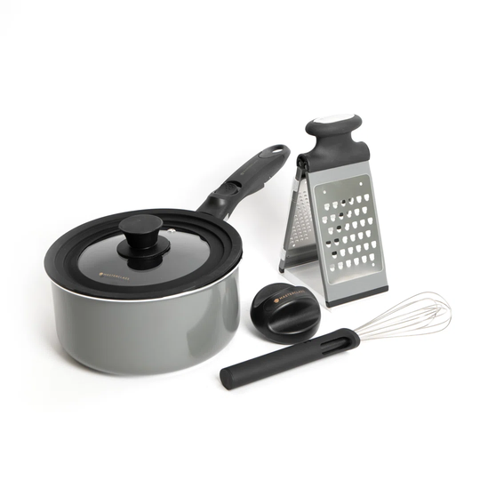 Masterclass 7 Piece Stainless Steel Non Stick Cookware Set