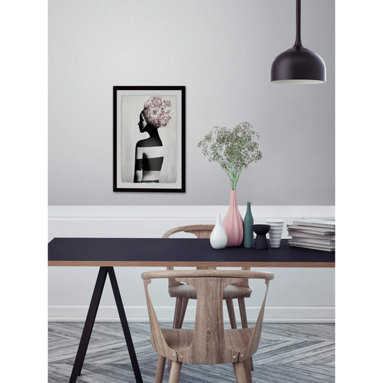 Naked Flower II by Julia Posokhova - Picture Frame Graphic Art Print on Paper