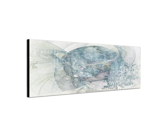 Panorama Abstract 380 Graphic Art Print on Canvas