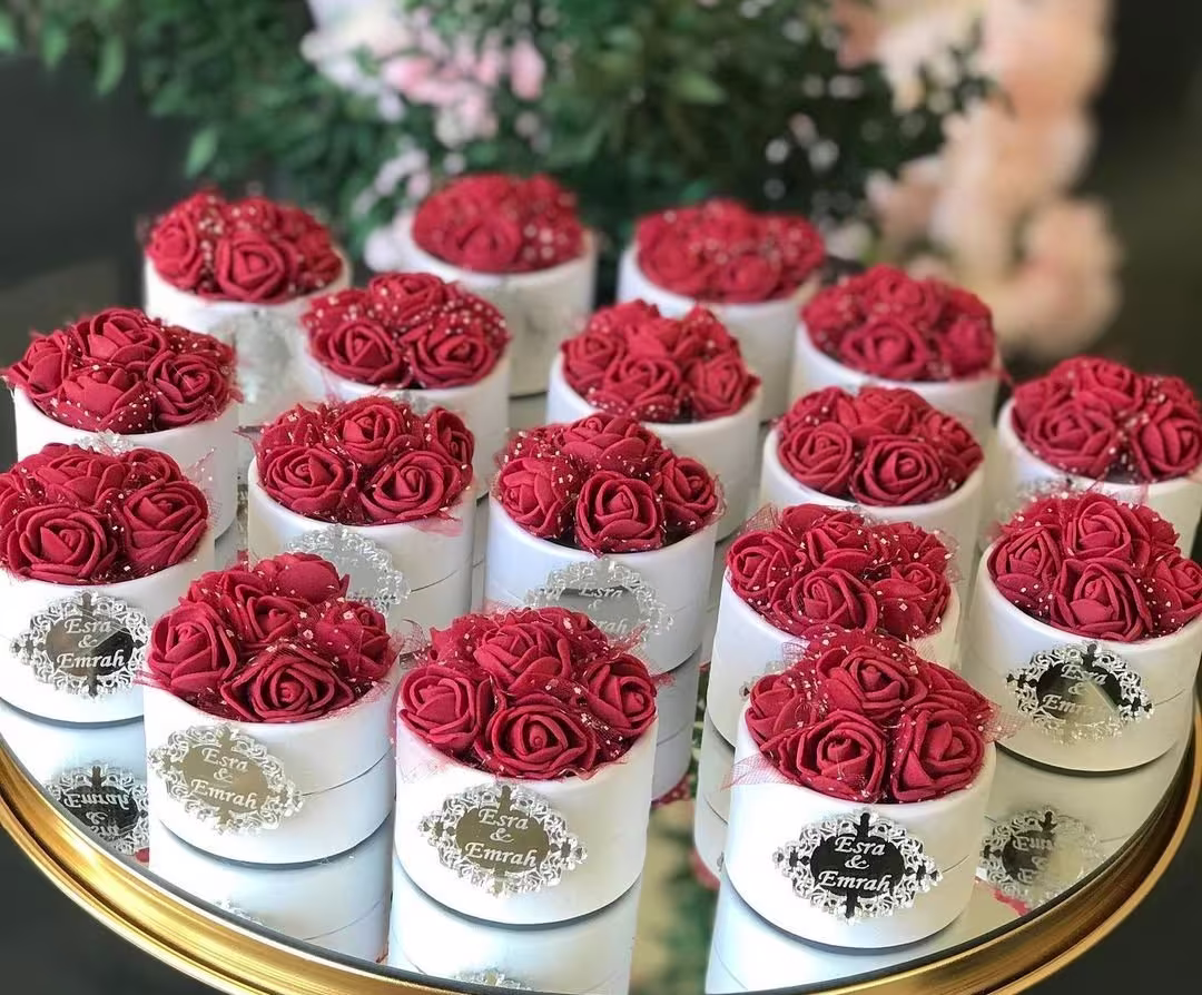 Wedding Little Guest Gifts, Favors, Jip Favors Boxes, Little Candy Boxes, Engagement Rustic Favors/30 Pcs