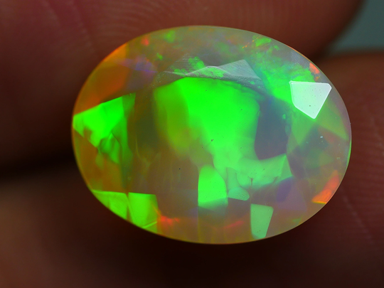4.020 Crt Amazing Unique Honeycomb Backside Faceted Play Color Welo